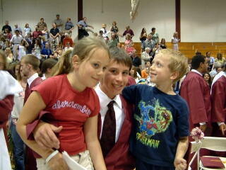Our brother Steven's High School graduation.
